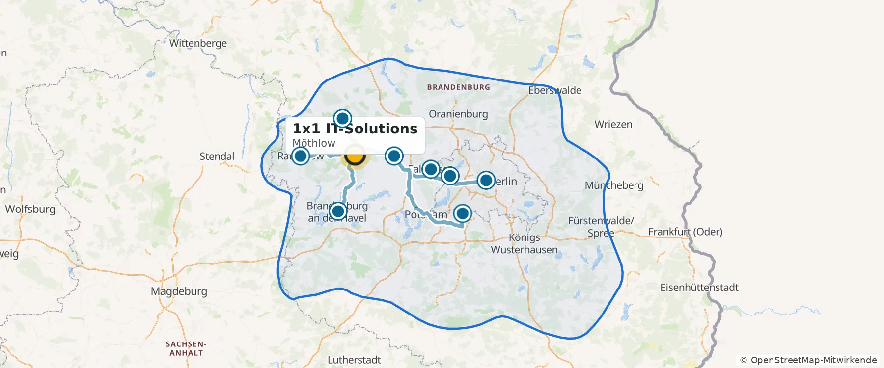 Wo wir vor Ort kommen